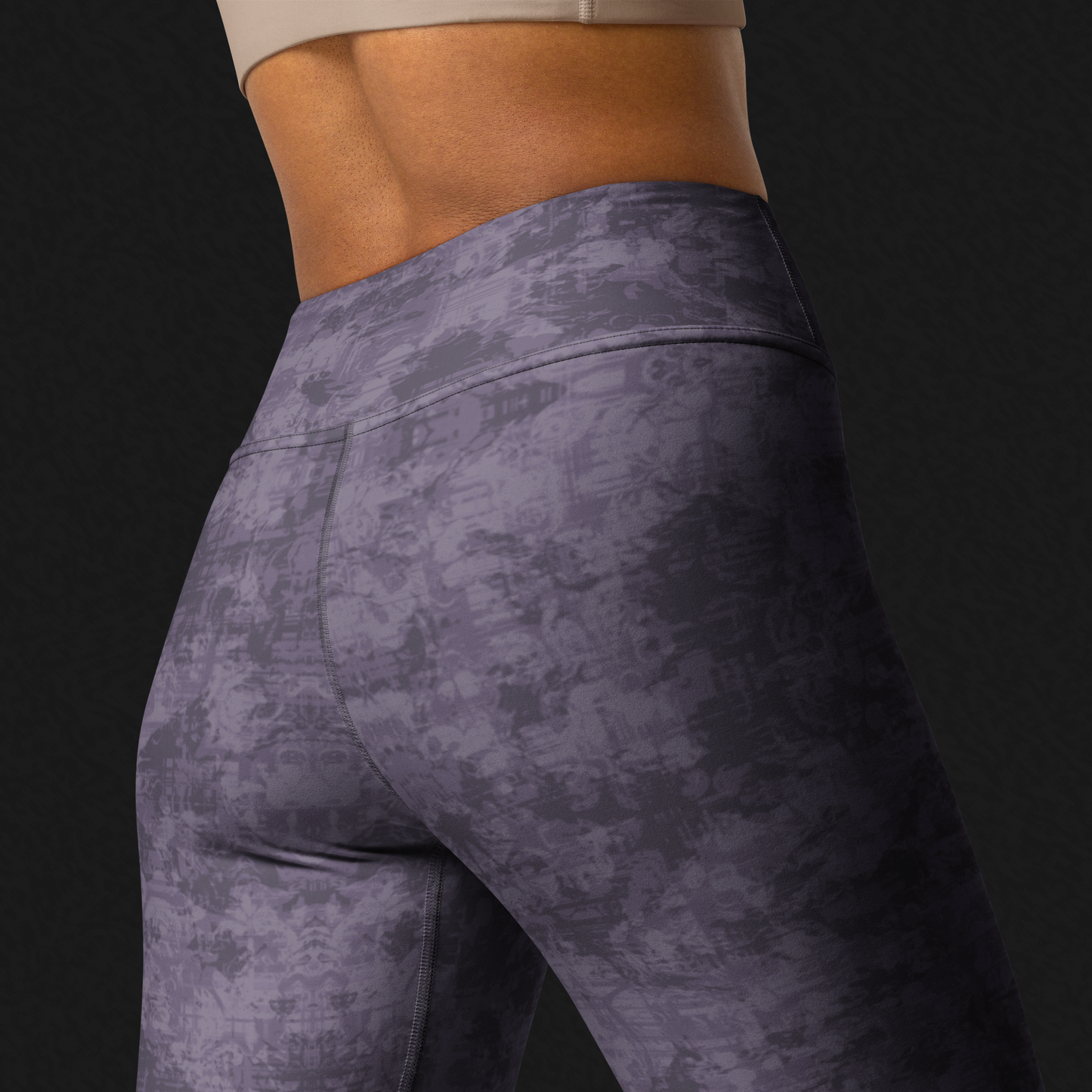 Acid wash style Yoga Leggings. Activewear by Keplove