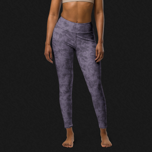 Acid wash style Yoga Leggings. Activewear by Keplove