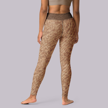 Desert Pattern Yoga Leggings. Activewear by Keplove