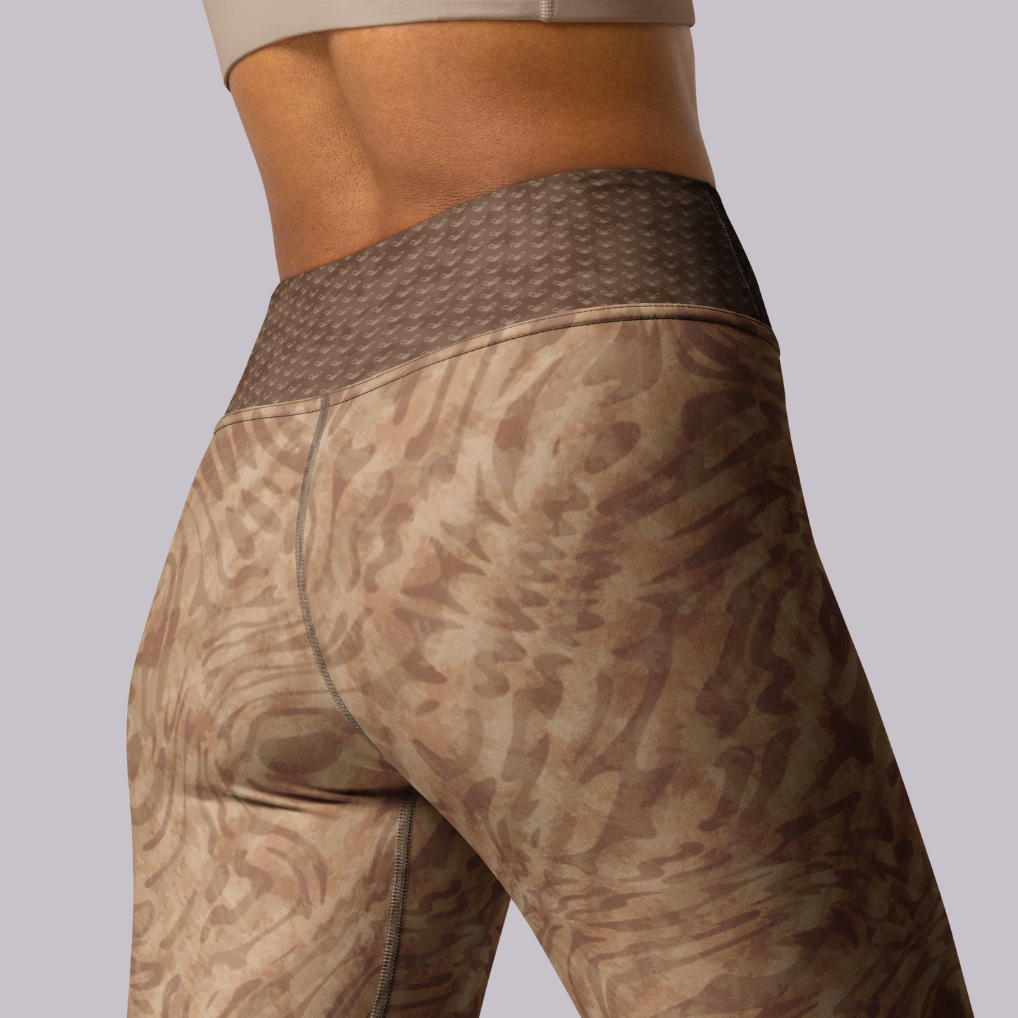 Desert Pattern Yoga Leggings. Activewear by Keplove