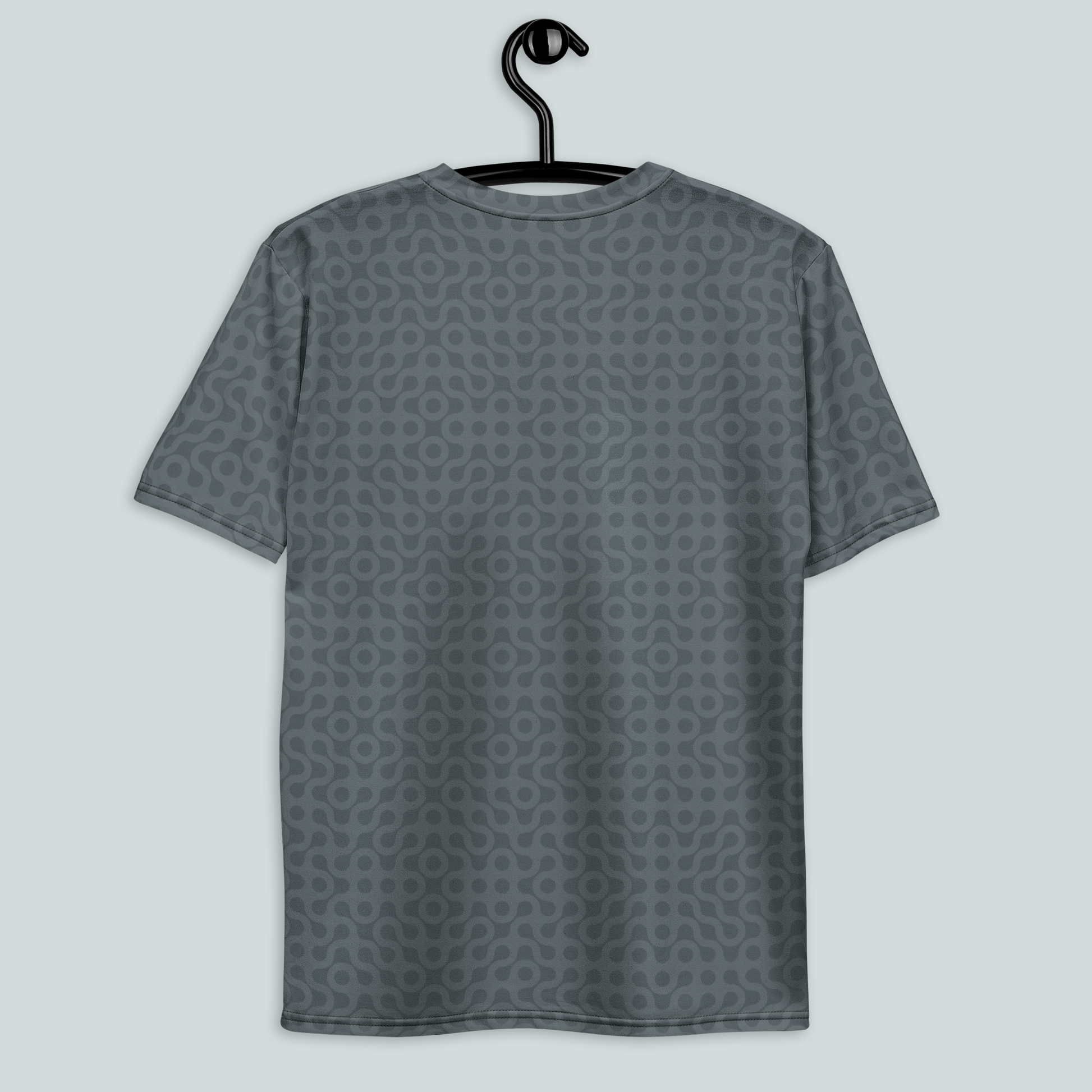 Dot Pattern Men's t-shirt - Faded blue. Activewear by Keplove