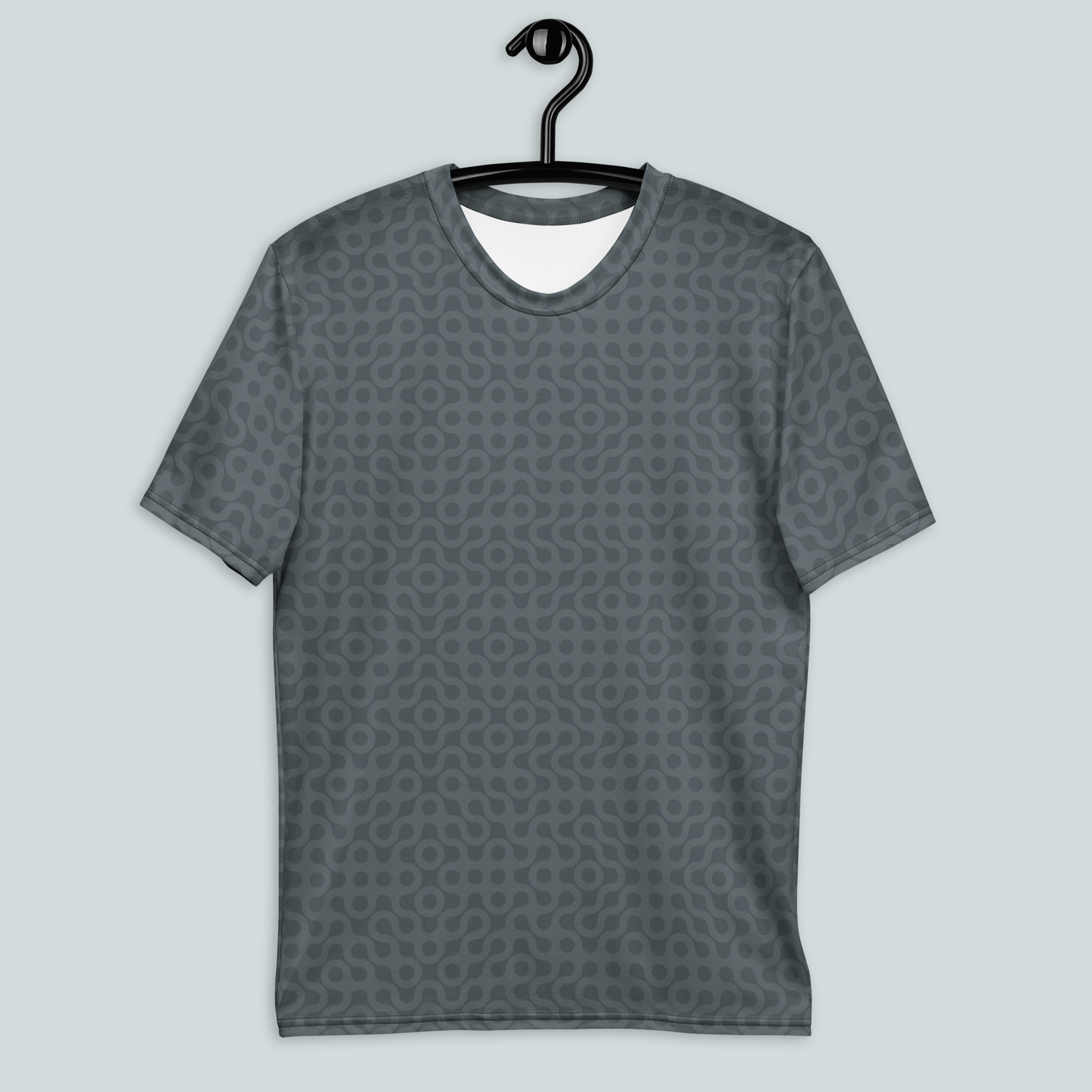 Dot Pattern Men's t-shirt - Faded blue. Activewear by Keplove