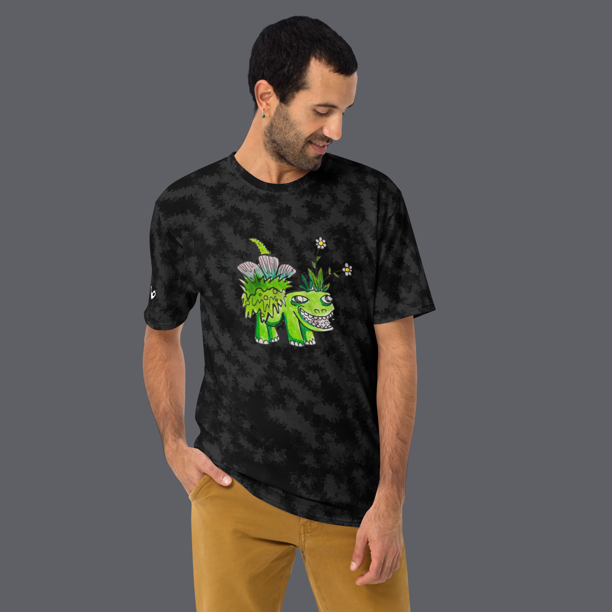 Leafy dude - Men's t-shirt. Activewear by Keplove