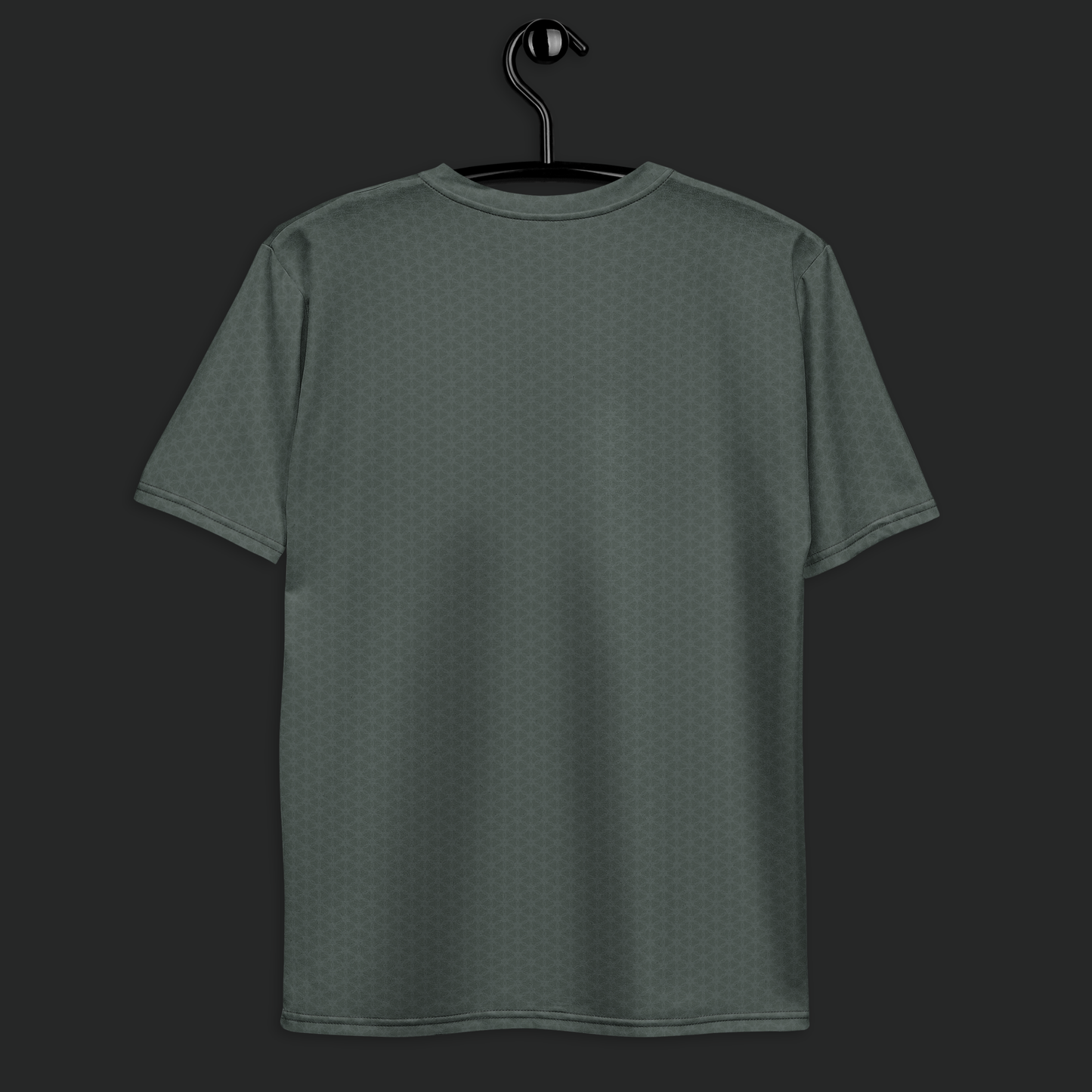 Seed of Life Men's t-shirt - Olive green pattern. Activewear by Keplove