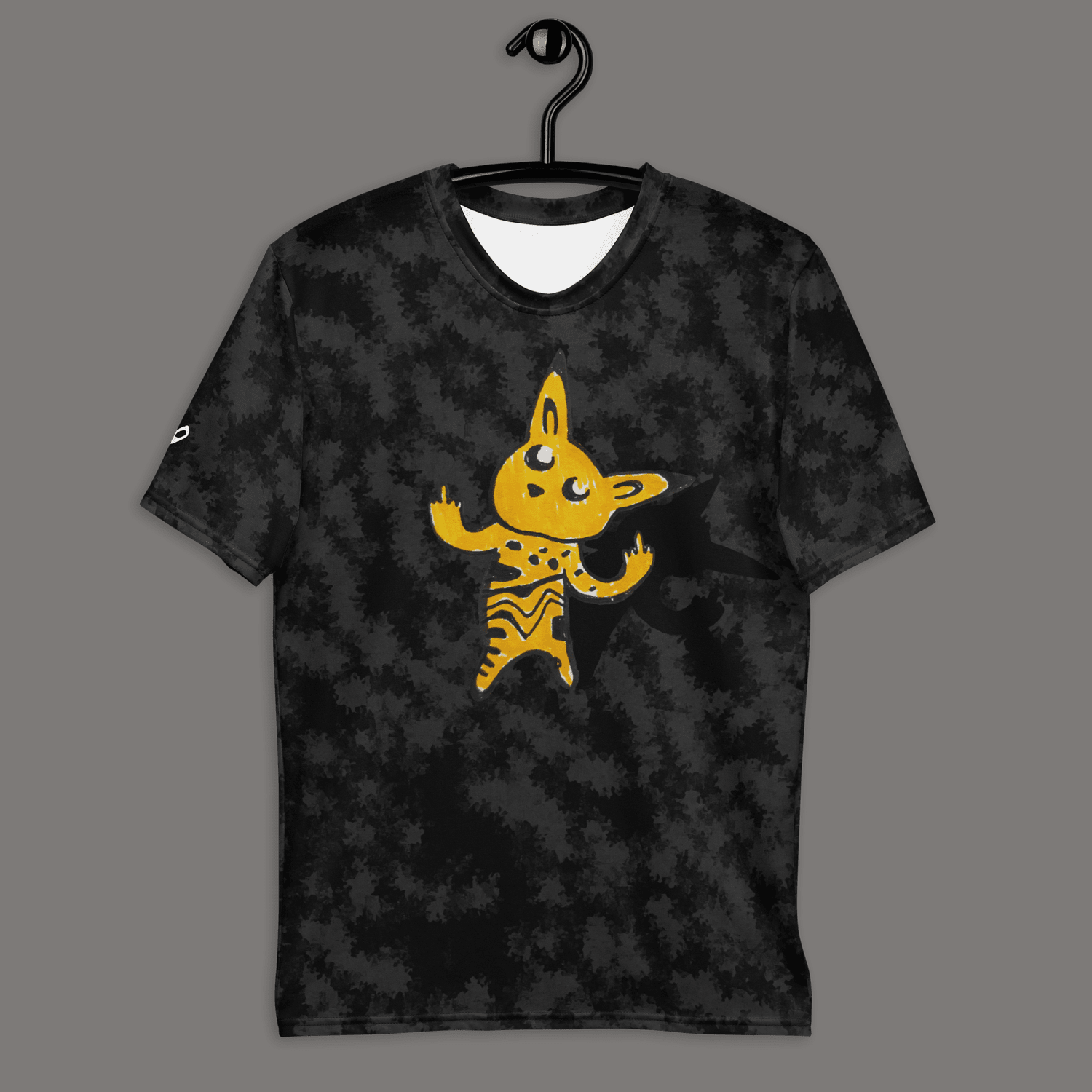 Unrelated yellow mouse doodle - Men's t-shirt. Activewear by Keplove